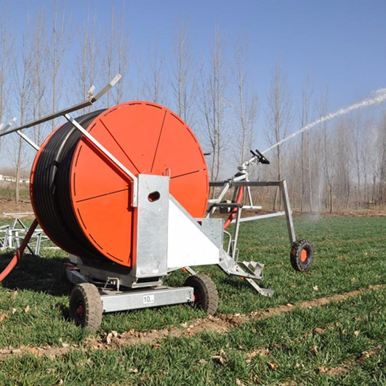 China Agricultural sprinkler hose reel rain gun irrigation system  Manufacture and Factory